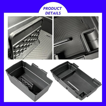 2PCS 2026 Honda CR-V CRV Hybrid Accessories Double Center Console Organizer Tray for 2026 2025-2023Honda CR-V (Hybrid) Console Organizer 2025 CRV Console Armrest Tray 2026 CR-V Storage Box