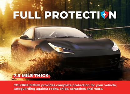 ColorFusion PPF by VViViD, Matte Stealth Cosmic Blue Dry Apply PPF Vinyl Car Wrap Roll 6ft x 5ft