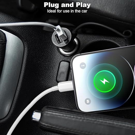 iPhone 17/17E/16E Carplay Charger Cable Compatible with iPhone 17/16/15, USB A to USB C Cable for 15/16/17 Pro Max, Plus, 17Air Cord, iPad 10th Gen iPad Pro, Air 5th 4th Mini 6th Charger Cord (6FT)
