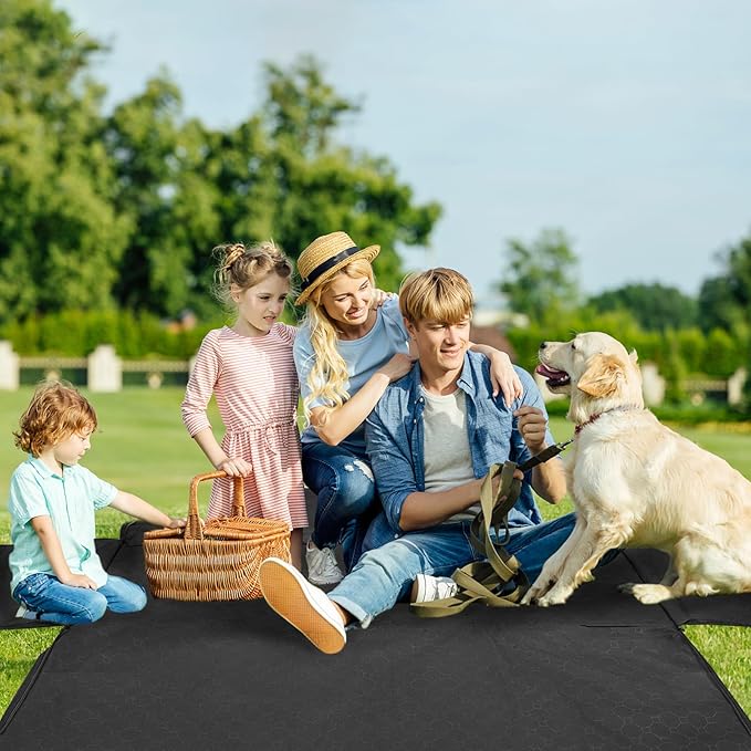 Mancro Dog Car Seat Cover, 2026 Upgraded 600D Heavy Duty Waterproof & Scratch-Resistant Dog Hammock for Car, Back Seat Pet Cover for Dogs with Sedan and Truck, X-Large, Black
