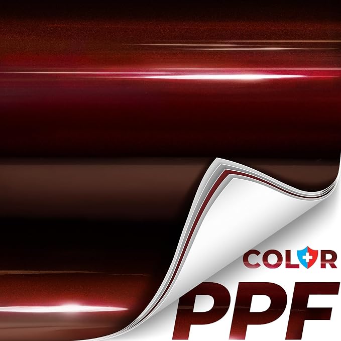 ColorFusion PPF by VViViD, Gloss Demon Dry Apply PPF Vinyl Car Wrap Roll 10ft x 5ft