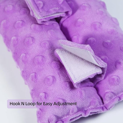 KANICER Chemo Port Pillows for Mastectomy, Pacemaker Pillow Heart Surgery Recovery Gifts，Heart Surgery Pads Bypass Breast Cancer Protectors (Purple)