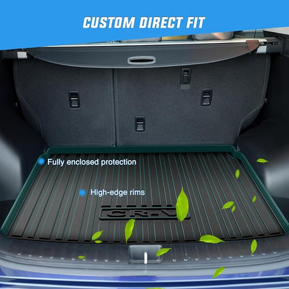 Nilight Cargo Mats for Honda CRV CR-V Upper Position only (Not for Hybrid) 2023 2024 2025 All Weather Protection Heavy Duty Cargo Liners