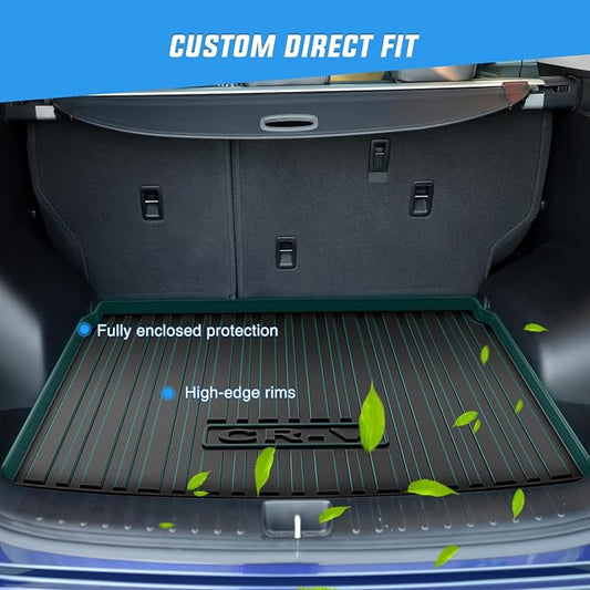 Nilight Cargo Mats for Honda CRV CR-V Upper Position only (Not for Hybrid) 2023 2024 2025 All Weather Protection Heavy Duty Cargo Liners