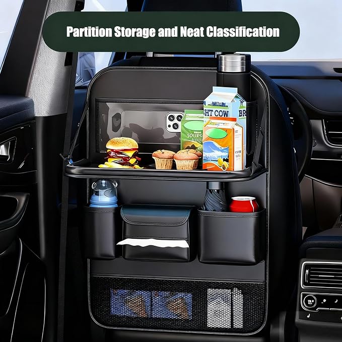 2 Pack - Back Seat Car Organizer, Car Organizerr, Back Seat Organizer, Seat Organizer, Car Organizer and Storage Box, Back of Seat Car Organizer, Seat Back Organizer.