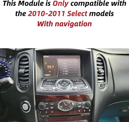Wireless CarPlay & Android Auto Retrofit for Infiniti G25 G37 EX35 M37 (2010-2013) – [Non-Navigation ONLY] – Upgrade Kit for 7" Screen