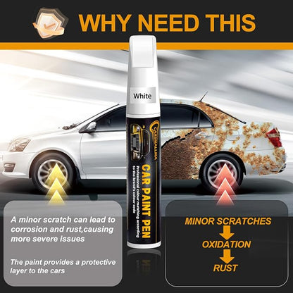 Car Touch Up Paint(744/9744 Brilliant Silver Metallic) for Mercedes-Benz, Color Accurate Car Scratch Repair Remover Pen,Auto Paint Quick and Easy to fix vehicle Chips and Nicks Scuff