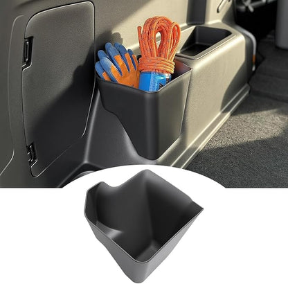 Rear Trunk Organizer for 2010-2024 Toyota 4Runner 5-Seat 2nd Row Accessories, Storage Bin Trunk Side Storage Box Cargo Tray for 10-24 4 Runner(Left Side,Not for 7-Seat)