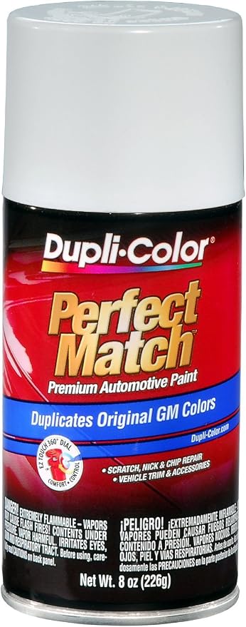 Dupli-Color BGM0387 Pure White General Motors Exact-Match Automotive Paint - 8 oz. Aerosol, Single | Exact-Match, Single