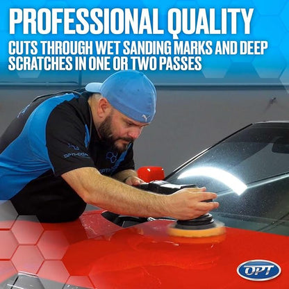 Optimum Hyper Compound - Spray Compound for Car Scratch Repair and Swirl Removal - Long Working Time, No Dusting, and Residue Free (64 Oz)