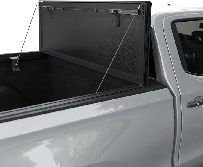 Toptiny Low Profile Flip Up Truck Bed Tonneau Cover Fits 2019-2026 Chevy/GMC Silverado/Sierra 5'8" Bed (69.6")