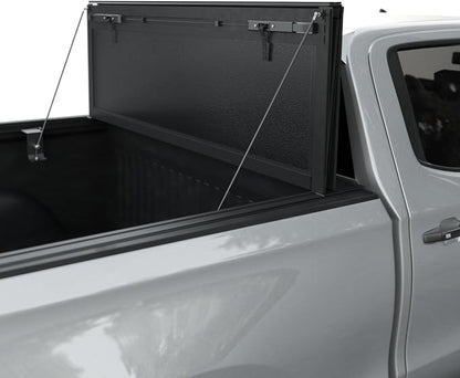 Toptiny Low Profile Flip Up Truck Bed Tonneau Cover Fits 2019-2026 Chevy/GMC Silverado/Sierra 6'7" Bed (79.4")