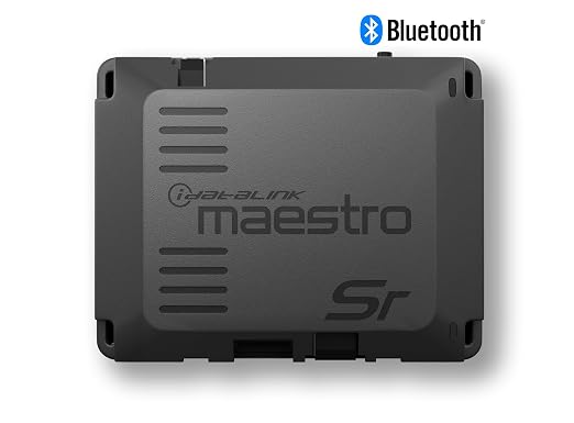 Idatalink Maestro ADS-MSR Universal Car Stereo Replacement Interface for Factory Audio Upgrade, Retains Steering Controls with Built-in Bluetooth Adapter for Wireless Programming via a Mobile Device