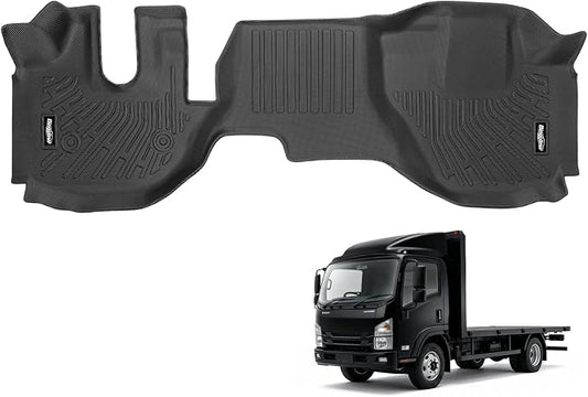 Floor Mats for Isuzu NPR/NQR/NRR 2016-2024, All Weather TPE Protector for Isuzu N-Series Accessories