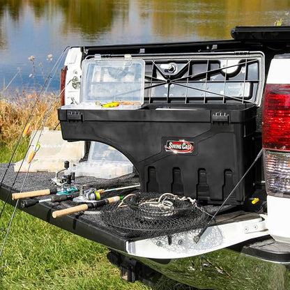 RealTruck UnderCover SwingCase Truck Bed Storage Box | SC100D | Fits 2007 - 2019 Chevy/GMC Silverado/Sierra 2500/3500HD Drivers Side