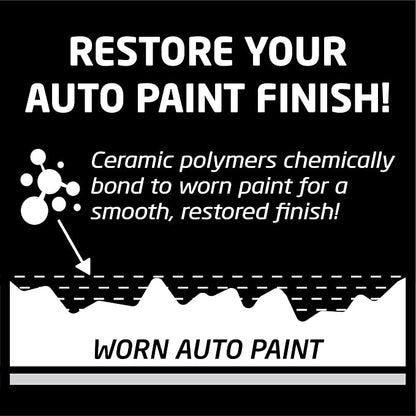 Formula 1 Color Wax Liquid for White Cars, Gives Ceramic Water Beading Protection and Ultimate Shiny Finish, Fills Minor Scratches with Color-Match Pigment, 16 oz