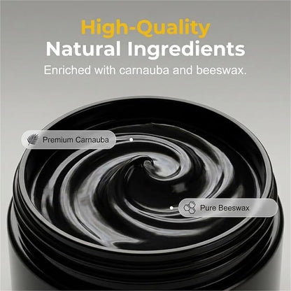 New 2026 Car Tire Ceramic - Powerful Wheel Cleaning Refurbish Wax, Tyre Nourish Cream, Tire Wax for Ultimate Wheel Protection, Restores Black Gloss, Blocks UV(Black 1PCS)