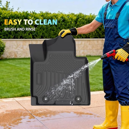Floor Mats & Cargo Liner for 2016-2021 Hyundai Tucson Custom Fit All Weather Protection TPE Car Mats Waterproof Anti-Slip Automotive Full Coverage Set Accessories 1st & 2nd Row & Trunk Mat