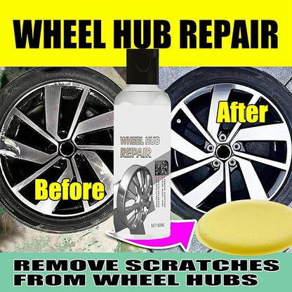 Tire Polish - 100ML Scratch Detailing Agent - Wheel Shine | for Tire Care Metal Debris Exterior Nuts Bolts Iron Fittings Truck SUV Auto