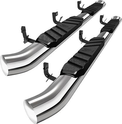 Tyger Auto 3.5" Rider Running Boards Compatible with 2009-2018 Dodge Ram 1500; 2010-2026 2500 3500; 2019-2024 Classic | Crew Cab | TG-SS2D35317 | Side Step Rail Nerf Bars