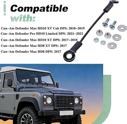 Door Limit Device Kit 703500982 Compatible with Can-Am Defender Max HD10,Defender HD8 2016-2021,Defender Max HD8