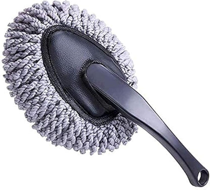 Shopping GD Multi-Functional Car Duster Cleaning Dirt Dust Clean Brush Dusting Tool Mop Gray Car Cleaning Products