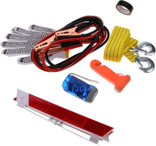 GLEAVI Car Roadside Kit Automotive Tool First Aid Kit for Home Vehicle Accessory