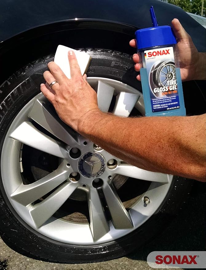 SONAX (235200-6-6PK Tire Gloss Gel - 16.9 fl. oz., (Case of 6)