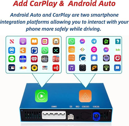 Wireless CarPlay & Android Auto Interface for Infiniti QX50 QX55 QX60 (2020-2022) – Fits 28330 – ONLY for Vehicles Without Factory CarPlay