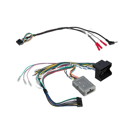 Scosche Link+ LAI10 Factory Stereo Replacement Interface Steering Wheel Control Adapter Compatible with Select 2004-15 Audi Vehicles - Car Radio Wiring Harness - Retains Bose Amp with Optional Module