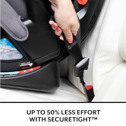 Evenflo All4Stages Slim Plus Canopy 4-in-1 Convertible Car Seat (Bodie Gray)