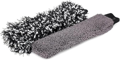 Detail Factory - Wheel Brush Kit with Interchangeable Microfiber Covers - Ultra-Soft Cleaning, Washing and Detailing Wheels, Tires, and Rims - Octane Riptide