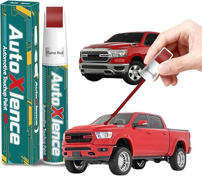 Flame Red(PR4) Touch Up Paint Compatible with Ram Car Paint Pen Scratch Repair Automotive Scratch Remover Fix Exact Color Match