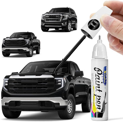 Black/Onyx/Void Black GBA/WA848/WA8555/20/41 Touch Up Paint Compatible with GMC, DIY Car Paint Scratch Repair, Automotive Paints, Quick & Easy Fix Scratch Repair for Sierra/Yukon/Canyon/Savana
