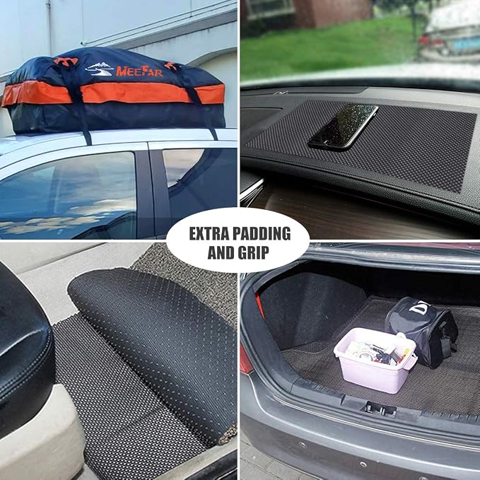MeeFar Roof Cargo Bag Protective Mat for Protection 47"x36" Universal Car Roof Rack Pad for Rooftop Cargo Bag