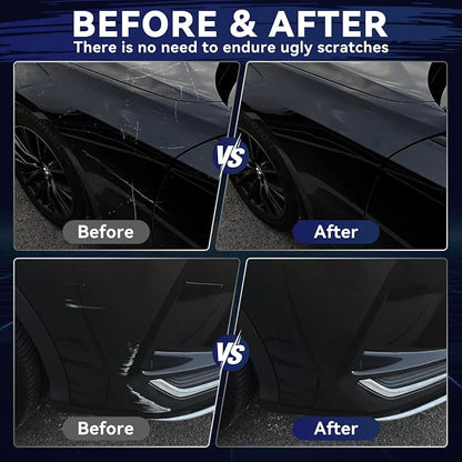 Car Black Paint Touch Up Cars Scratch Repair for Vehicles, Rim High-Gloss Black Paint Pen 30ML Quick Drying Automotive Scratch Repair, Non-toxic 1.5 oz Easy to Use