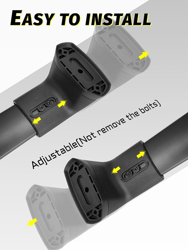 Gdydi 220lbs Rav4 2019-2025 Lockable Roof Rack Cross Bars, Black Aluminum Roof Rack, Fit Flush Side Rails (Not for Adventure/TRD Off-Road/Hybrid Woodland Edition/22-24LE)