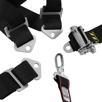 SIMPSON Racing SB51204-2IN Ratchet Harness - SFI 16.1 - Right Fixed/Left Rachet