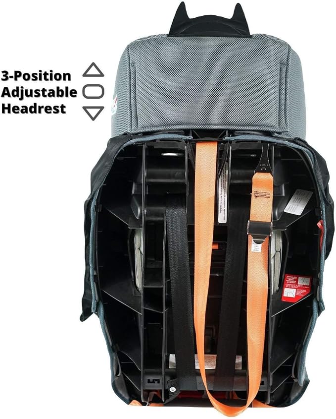 KidsEmbrace 2-in-1 Car Seat | Forward-Facing Harness (26.5–65 lbs) & Booster Mode (40–100 lbs) | Latch | Premium Fit with Multi-Position Headrest, Harness & Recline