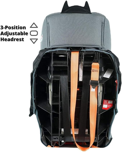 KidsEmbrace 2-in-1 Car Seat | Forward-Facing Harness (26.5–65 lbs) & Booster Mode (40–100 lbs) | Latch | Premium Fit with Multi-Position Headrest, Harness & Recline