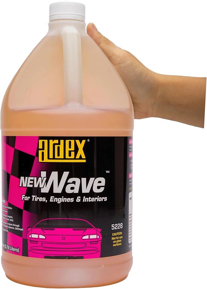 Ardex New Wave 5228 | Multi Purpose Cleaner Concentrate - Professional Car Detailing Interior Cleaner for Automotive & Marine, Safe Non-Caustic Formula, Deep Cleaning & Degreasing,1 Gal | Made in USA