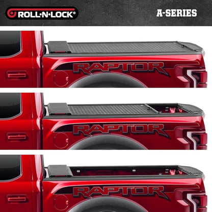 RealTruck Roll-N-Lock A-Series Retractable Truck Bed Tonneau Cover | BT123A | Fits 2019 - 2023 Ford Ranger 6' 1" Bed (72.7")