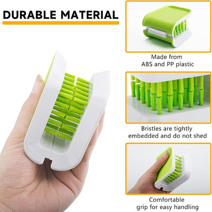 Car Seat Belt Cleaning Brush,Double Sided U-Shaped Interior Car Detailing Brushes,Non-Slip Seatbelt Cleaner,Multifunctional Cutlery Cleaner Brush,Washing Tool Seatbelt Cleaning Supplies (1PC)