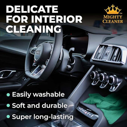 Premium 2pk Mini +1 Free Shammy Cloth for Car Drying - 17”x13” - Super Absorbent Chamois Towel for Car - Scratch-Free, Reusable & Soft Cleaning Towel