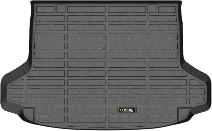 All Weather Cargo Liner for Honda HR-V 2023-2027/HR-V Hybrid 2023-2027 Custom Fit Automotive Car Trunk Mat Accessories - Black