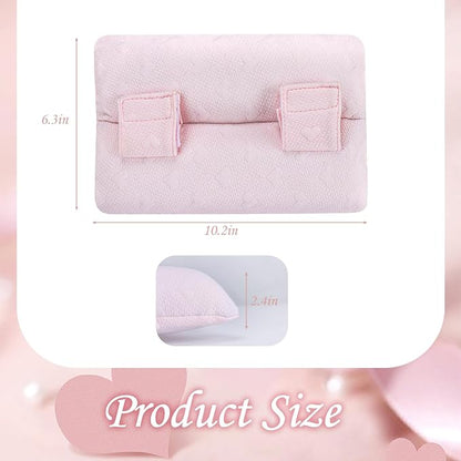 Seat Belt Pillow Post Surgery, Chemo Port Pillow for Seatbelt Chest Protector Chemo Patients Pacemaker Heart Surgery Recovery Support Cushion Gifts Women with Insert Ice Pockets