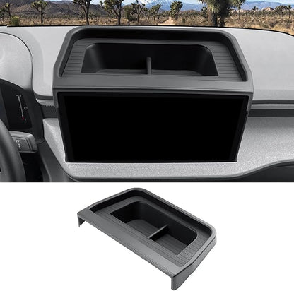 CDEFG for 2025 2026 Ford Maverick Center Console Dash Screen Organizer 13.2-Inch 2025 2026 Ford Maverick Dashboard Behind-Screen Storage Box 2025 2026 Ford Maverick Truck Accessories