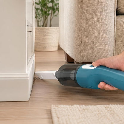 catsMeow Cordless Handheld Vacuum, Lightweight Portable Car Vacuum Cleaner with Crevice & Brush Tools, USB-C Rechargeable, Ideal for Cars, Quick Cleanups & Tight Spaces
