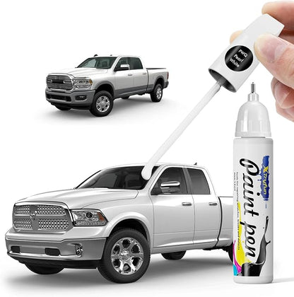 PWQ Pearl White Touch Up Paint Compatible with Dodge, DIY Car Paint Scratch Repair, Automotive Paints, Quick & Easy Fix Scratch Repair for 1500/2500/3500/4500/5500