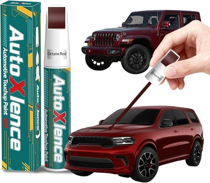 Octane Red(PRV/NRV) Touch Up Paint Compatible with Dodge Car Paint Pen Scratch Repair Automotive Scratch Remover Fix Exact Color Match